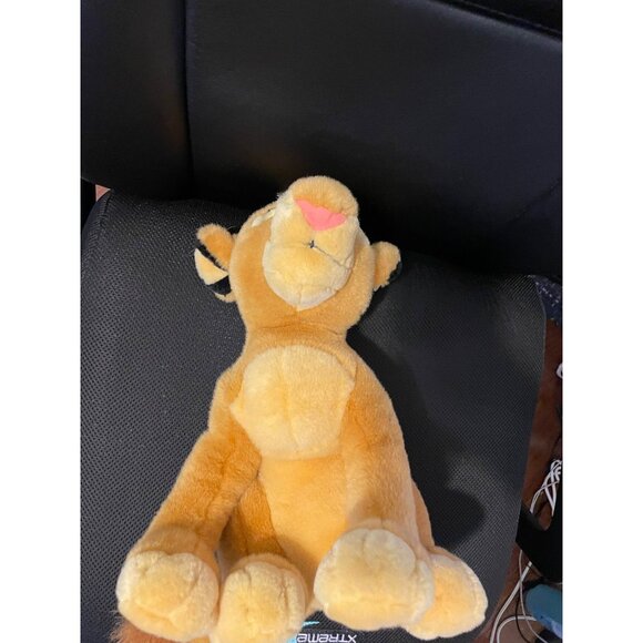 Disney Store Simba Plush Toy The Lion King Yellow Cub Stuffed Animal Kids - Picture 2 of 7